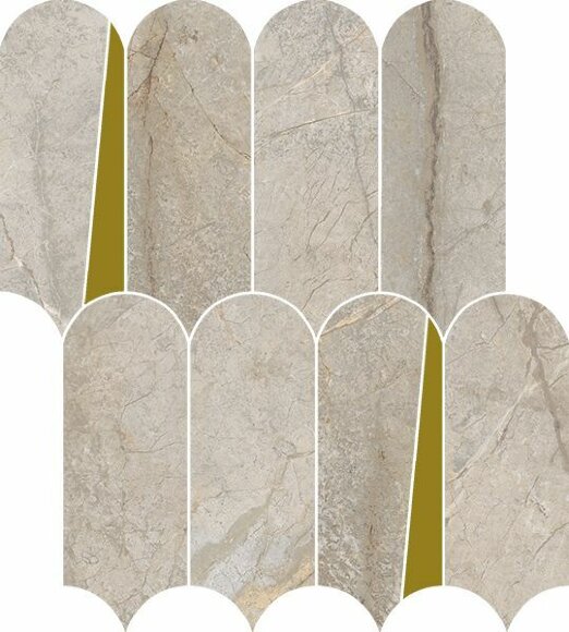 Мозаика Ste.Eleg.Silver Mosaico Elegant, Italon Stellaris арт. 620110000233