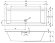 Акриловая ванна RETHING CUBIC 190x80  PULG&PLAY RIHO арт. BD95 (BD9500500000000)
