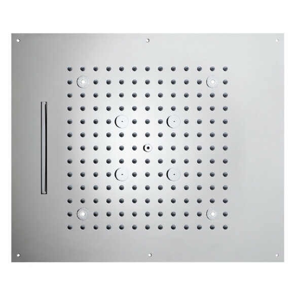 Верхний душ 570x470мм, 3 режима (дождь, каскад, туман), с 4 LED (белый), блок питания/управления BOSSINI Dream арт. H38940.030 цвет: хром