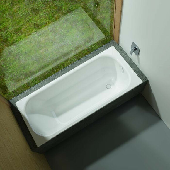 Ванна с шумоизоляцией 180х80х42см, BetteGlasur® Plus, встраиваемая, Bette Form цвет: белый