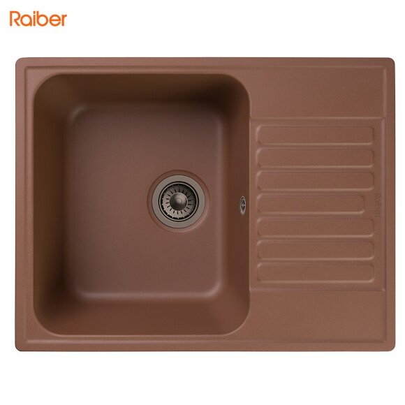 Кухонная мойка коричневый, Фогельсберг Raiber - RQ89 шоколад