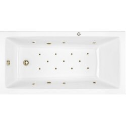 Акриловая ванна Wave 170x75 с гидромассажем Excellent, WAEX.WAV170.75.RELAX.BR
