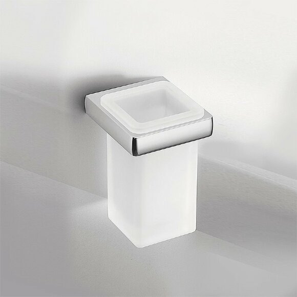 Стакан для зубных щеток, хром Lulu Colombo Design арт. B6202 Стакан для зубных щеток, хром Lulu Colombo Design арт. B6202