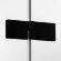 Душевое ограждение 90x90x200 Avexa black New Trendy черный арт. EXK-1577