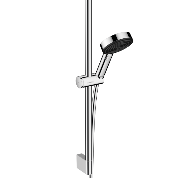 Hansgrohe душевой гарнитур Relaxation cо штангой 65см, Pulsify Select S, глянцевый хром арт. 24160000
