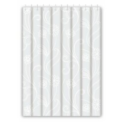 Штора для ванной белый, Haiba - HB75001