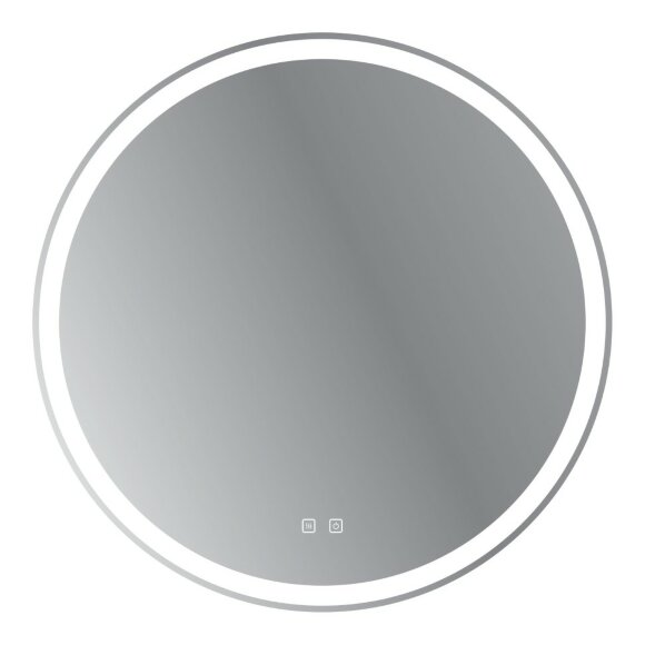 BelBagno Зеркало 70x70, круглое, со встроенной подсветкой, голосовым управлением и подогревом, арт. SPC-RNG-700-LED-TCH-SND