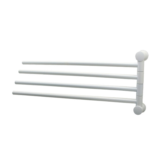Держатель полотенец четверной K-1034WHITE  WasserKRAFT цвет: Белый