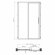 Душевая дверь Lopau 32S05L 200x120 WasserKRAFT цвет: серебристый