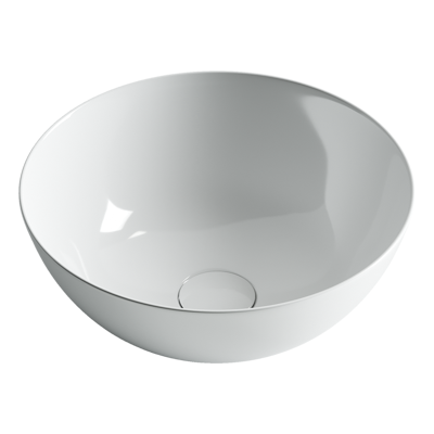 Раковина накладная круглая Element Ceramica Nova (белый) CN6002