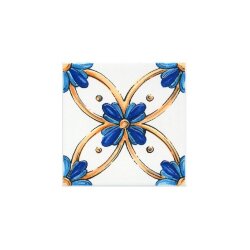 STG\A488\1146H Керамическая вставка 9,8x9,8 Капри майолика 