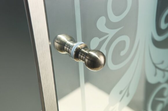 Душевой уголок с матовым принтом профиль Бронза GIUBILEO Бронза Cezares - GIUBILEO-R-2-90-SCORREVOLE-CP-Br Душевой уголок с матовым принтом профиль Бронза GIUBILEO Бронза Cezares - GIUBILEO-R-2-90-SCORREVOLE-CP-Br