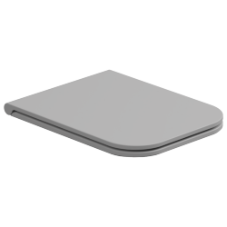 Сиденье унитаза GSG Ceramic Design Brio, цвет: серый матовый, арт. BRCOPRSLTICR033