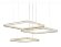 Подвесной светодиодный светильник Acrylica Ice модерн FA1759, Ambrella light цвет: хром