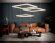 Подвесной светодиодный светильник Acrylica Ice модерн FA1759, Ambrella light цвет: хром