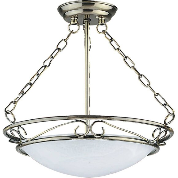 Подвесной светильник, вид кантри Pub Arte Lamp цвет:  белый - A7846LM-2AB