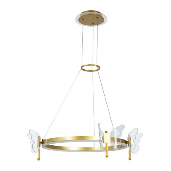 Подвесной светодиодный светильник, вид эко Darcy Arte Lamp цвет:  золотой - A2187LM-1GO