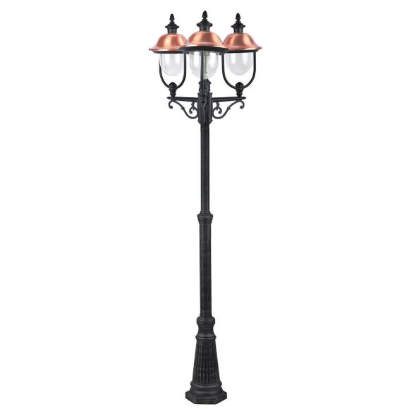 Садово-парковый светильник, вид замковый Barcelona Arte Lamp цвет:  оранжевый - A1486PA-3BK