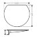 Hansgrohe полка для ванной комнаты, WallStoris, матовый белый арт. 27915700
