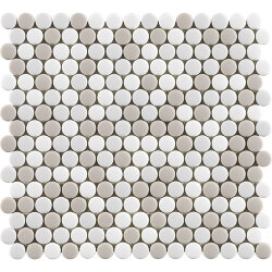 Мозаика Glaze Dots Beiges Matt 31,5x29x0,6 L Antic Colonial арт. L100169259 Мозаика Glaze Dots Beiges Matt 31,5x29x0,6 L Antic Colonial арт. L100169259