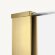 Душевое ограждение 140x200 Velio New Trendy брашированное золото арт. D-0201B