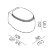 Унитаз подвесной Agape Pear 2 38x52.8x25.5 см, сиденье с микролифтом, ACER0897WZ цвет: белый