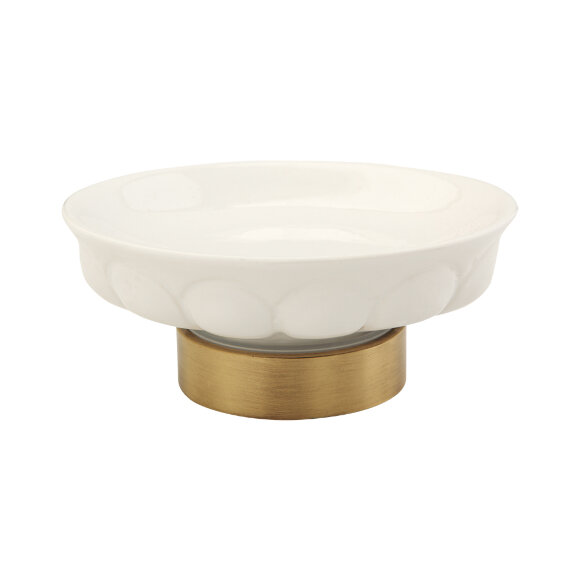 Mыльница настольная, керамика белая, Migliore Olivia арт. 17416 Mыльница настольная, керамика белая, Migliore Olivia арт. 17416