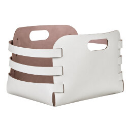 Корзина Riga ADJ Италия, 27x36xH25 цвет: устричный (пепельная роза) арт. 9687.02/07 Корзина Riga ADJ Италия, 27x36xH25 цвет: устричный (пепельная роза) арт. 9687.02/07