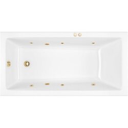 Акриловая ванна Wave 170x70 с гидромассажем Excellent, WAEX.WAV17.SOFT.GL