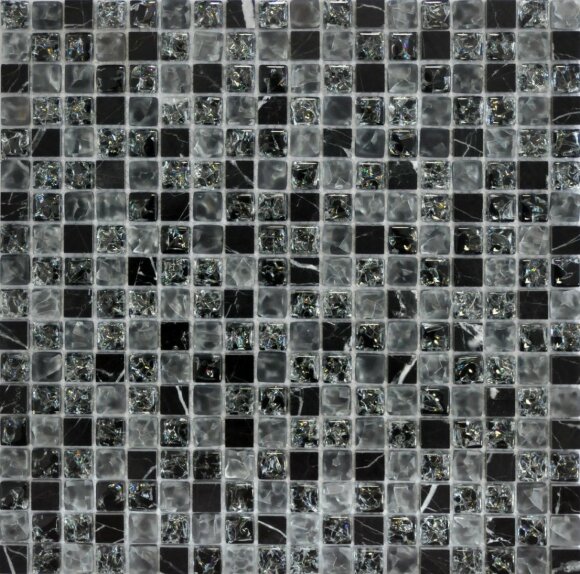 Мозаика Qsg 30,5x30,5 Q-Stones MUARE СТЕКЛО+КАМЕНЬ арт. 78794278