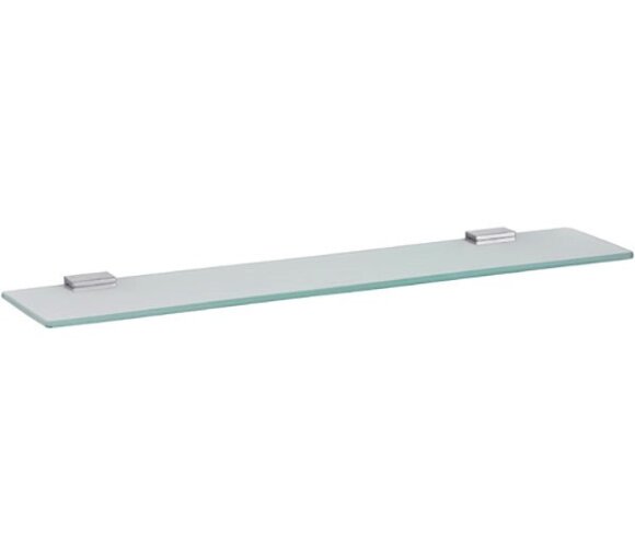 Полка для ванной комнаты 520 мм REMER Flat FT20CR, цвет: прозрачное стекло | хром