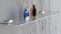 Полка для ванной комнаты 520 мм REMER Flat FT20CR, цвет: прозрачное стекло | хром