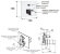 Смеситель для ванны и душа Remer Qubika Thermo QT09 хром