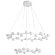 Подвесная светодиодная люстра, вид дизайнерский Dexter Arte Lamp цвет:   - A3619SP-48WH
