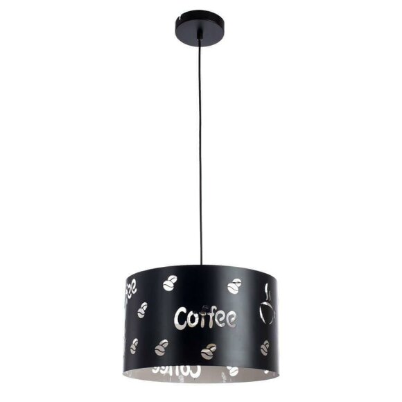 Подвесной светильник, вид современный Caffetteria Arte Lamp цвет:  черный - A1233SP-1BK
