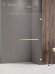 Душевое ограждение 140x200 Avexa gold New Trendy золото арт. EXK-7085