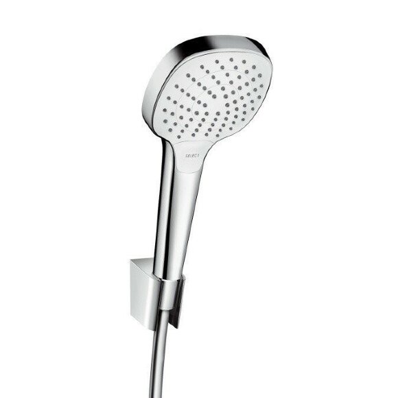 Hansgrohe душевой набор Vario с держателем и шлангом 125см, Croma Select E, матовый хром арт. 26425400