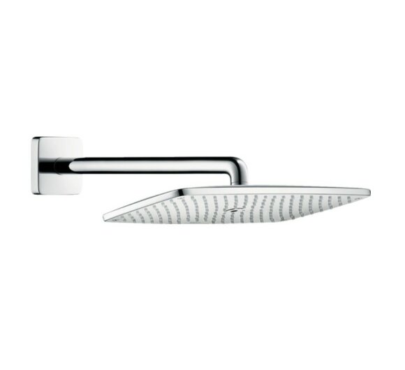 Hansgrohe верхний душ с настенным кронштейном, Raindance E, глянцевый хром арт. 26605000