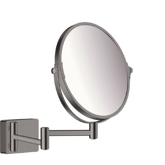 Hansgrohe косметическое зеркало d200 мм, AddStoris, матовый черный арт. 41791340