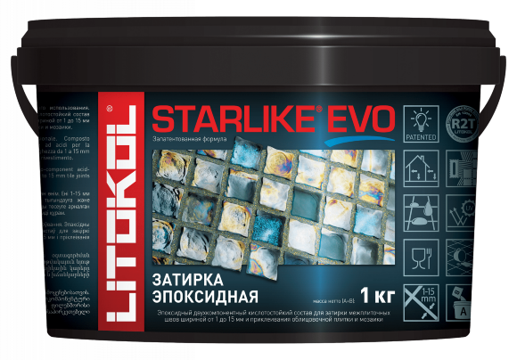 Затирочная смесь LITOKOL STARLIKE EVO 1кг
