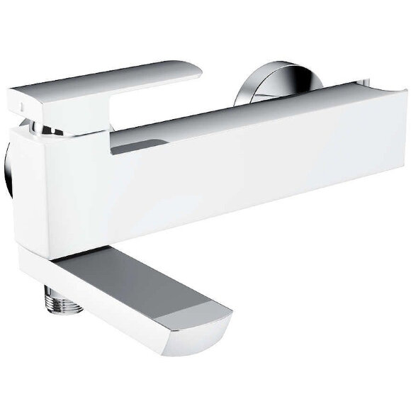Смеситель для ванны Pride Белый Хром Excellent, AREX.4005WH