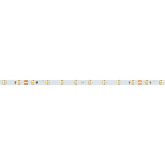 Светодиодная лента 5W/m 80LED/m 2835SMD теплый белый 5M RT-A80-5mm 24V Warm3500 Arlight - 037798