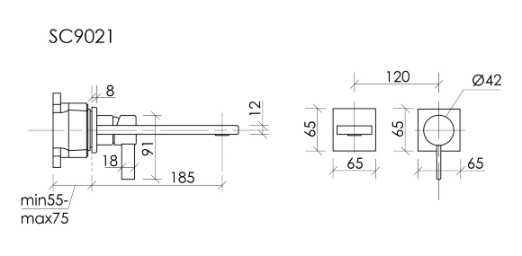 Смеситель для раковины Sancos Linn, цвет: хром, арт. SC9021CH Смеситель для раковины Sancos Linn, цвет: хром, арт. SC9021CH