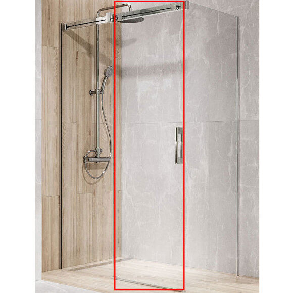 Душевая дверь pro kdj 120 l профиль хром стекло прозрачное, Radaway Espera Pro арт. 10090120-01-01L