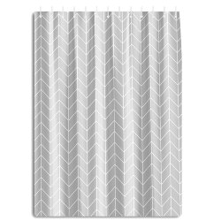 Штора для ванной белый, Haiba - HB75004