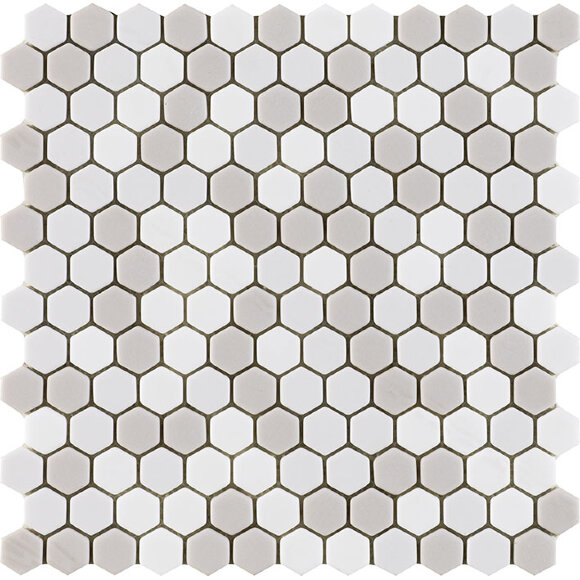 Мозаика Glaze Hexagon Beiges Matt 30,2x30 L Antic Colonial арт. L100169291