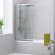 Стеклянная шторка на ванну Main 41S02-100 WasserSchutz 140x100 WasserKRAFT цвет: Хром