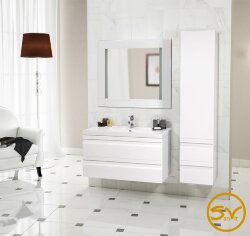 Тумба для раковины 2 выдвижнных ящика SANVIT TEMA арт. ktema100