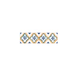 STG\A495\1146H Керамический бордюр 9,8x3 Капри майолика 