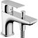 Смеситель на борт ванны, 72437000 Rebris Hansgrohe, цвет: e хром